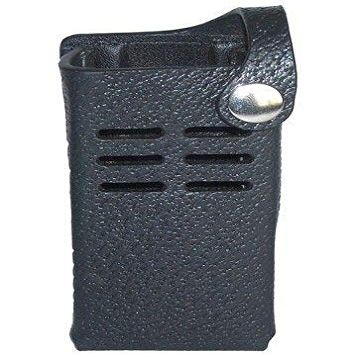Leather Carry Case for Motorola XPR 3300 Radio - with Fixed Belt Loop (Non-Display)