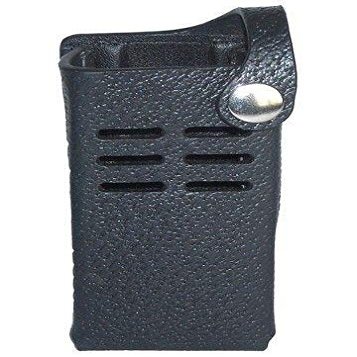 Leather Carry Case for Motorola XPR 3300 Radio - with Fixed Belt Loop (Non-Display)