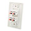 DIYTECH Premium 4 Speaker Wall Plate, Supports 4 Speaker Configurations, Screwless Design view 2