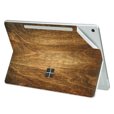 Ultra Thin Protective Tablet Cover Skin Decal Sticker for Microsoft New Surface Pro 12" (2025 Release Copilot PC), Easy Apply, Anti-Scratch, Residue Free Vinyl Skin [Wood Texture 2]