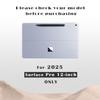 Ultra Thin Protective Tablet Cover Skin Decal Sticker for Microsoft New Surface Pro 12" (2025 Release Copilot PC), Easy Apply, Anti-Scratch, Residue Free Vinyl Skin [Wood Texture 2] view 2