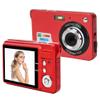 Digital Camera, 18MP Auto Focus 8X Digital Zoom 2.7in LCD Display Photography Cam with Microphone for Children Friends Parents Gifts(Red) view 1