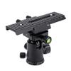 2 Way Macro Focusing Rail Slider with 1/4" Bracket Holder Mounting Screw for Close-up view 2