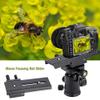 2 Way Macro Focusing Rail Slider with 1/4" Bracket Holder Mounting Screw for Close-up view 3