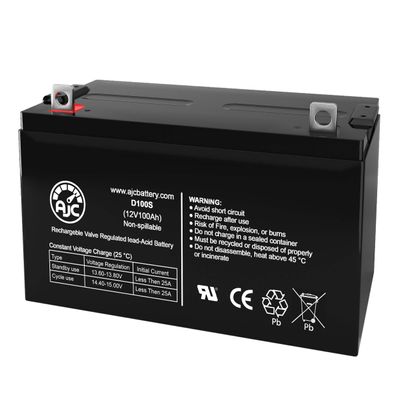 AJC Battery Compatible with Alpha Technologies 1275-48R 031-041-XX 12V 100Ah UPS Battery