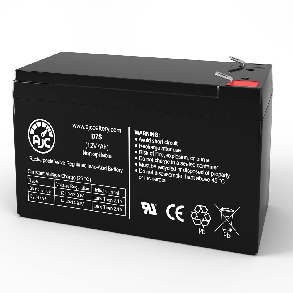 AJC Battery Compatible with Fairstone Technologies P750 12V 7Ah UPS Battery