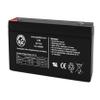 AJC Battery Compatible with APC SmartUPS SC 250VA SC250RM1U 6V 7Ah UPS Battery view 1