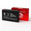 AJC Battery Compatible with APC SmartUPS SC 250VA SC250RM1U 6V 7Ah UPS Battery view 2