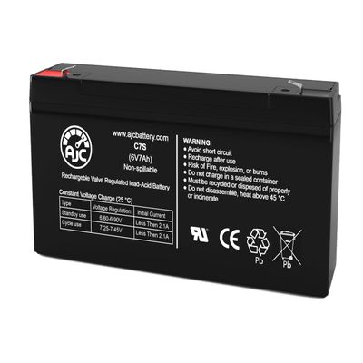 AJC Battery Compatible with APC Symmetra SY8KEX-PD 6V 7Ah UPS Battery