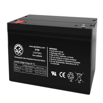 AJC Battery Compatible with Best Technologies 5.3KVA 12V 75Ah UPS Battery