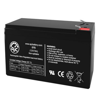 AJC Battery Compatible with APC SmartUPS 2200 SUA2200RMXL3U 12V 7Ah UPS Battery
