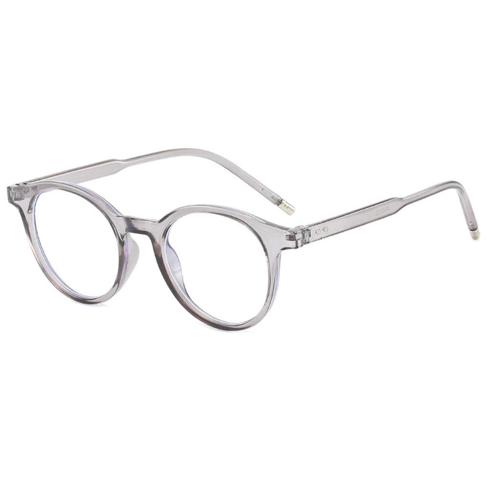 Blue Light Blocking Glasses Women Men Computer Fake Glasses HD Clear Lens Glasses Reading/Gaming/TV/Phones Glasses,Anti Eyestrain & UV Glare (Grey)