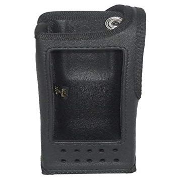 Nylon Carry Case for Motorola PMNN4412 Two Way Radio - with Fixed Belt Loop (Full Display)