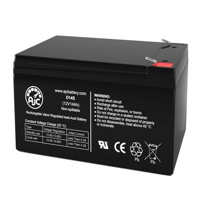 AJC Battery Compatible with APC BackUPS VS Series SUVS650 12V 14Ah UPS Battery