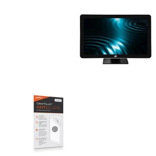 BoxWave Screen Protector Compatible with TechGlobal Evolution MD (24 in) - ClearTouch Anti-Glare (2-Pack), Anti-Fingerprint Matte Film Skin