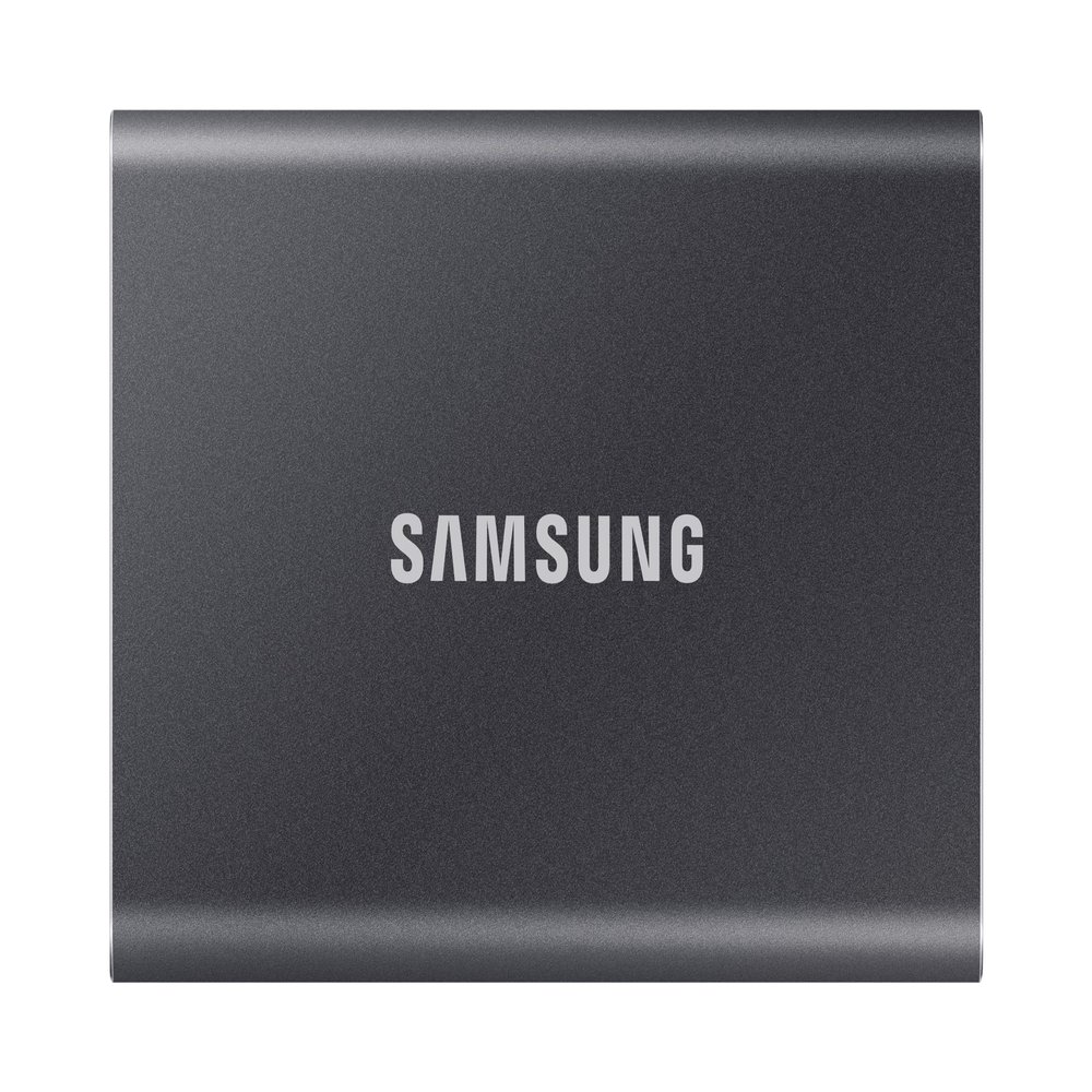 Samsung T7 Portable SSD - 2 TB - USB 3.2 Gen.2 External SSD Titanium Grey (MU-PC2T0T/WW)
