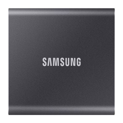 Samsung T7 Portable SSD - 1 TB - USB 3.2 Gen.2 External SSD Titanium Grey (MU-PC1T0T/WW)