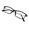 VisionGlobal Blue Light Blocking Glasses for Women/Men, Computer Reading, TV Glasses, Stylish Square Frame, Anti Glare (Black, +3.75 Magnification) view 1
