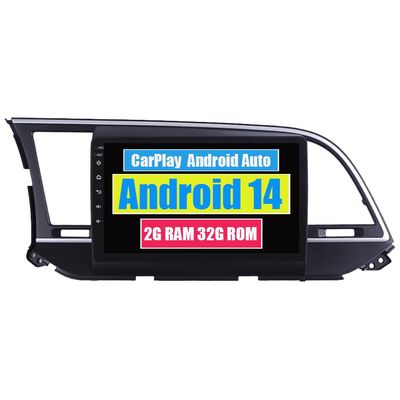RoverOne Car Stereo for Hyundai Elantra 2017 2018 Android Multimedia Player GPS Navigation Touch Screen Bluetooth WiFi DSP CarPlay Android Auto