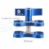 BGNing 1inch Diving Lights Ball Butterfly Clip Underwater Tripod Clamp 2 Mount Hole Clamp Adapter for Underwater Diving Light Arm System (Blue) view 3