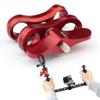 BGNing 1inch Diving Lights Ball Butterfly Clip Underwater Tripod Clamp 2 Mount Hole Clamp Adapter for Underwater Diving Light Arm System (Red) view 1