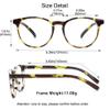 YEIN Blue Light Blocking Glasses, Anti Eyestrain, TV Glasses for Women Men, Anti UV, Anti Glare view 4