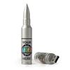 MEINAMI Bullet Shape Custom USB Flash Drive in Silver Logo Printed Metal Thumb Drive Military Personalized Memory Stick 128MB 25 Pack view 1