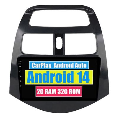 RoverOne Car Stereo Radio for Chevrolet Spark Beat 2010 2011 2012 2013 2014 Android Multimedia Player GPS Navigation Touch Screen Bluetooth WiFi DSP CarPlay Android Auto