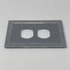 GlassAlike Single Duplex/Plug | Premium 3/16" Thick Acrylic Mirror Wall Plate Cover with Gasket/Frame for Flush Mount | Oversized 3-7/16"x 5" | Looks Like Glass Mirror Only Better | 6 Pack view 4