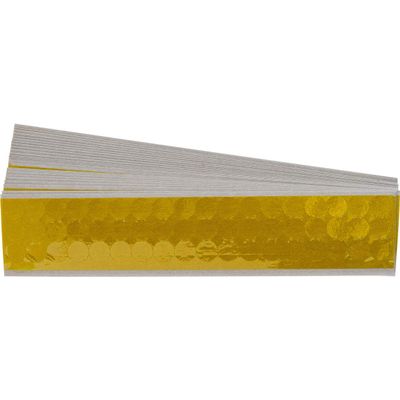 Brady Circuit Board Solder Masks Polyimide 0.500 in Dia Amber 25 Pk