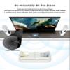 VIVIDSTORM-Long Focus ALR Screen,Sound Transparent Perforated,Black Housing Motorized Floor-Rising Projection Screen,Compatible with Lumen up to 2500ANSI of Ordinary Projector,VSDSTPALR92H view 4