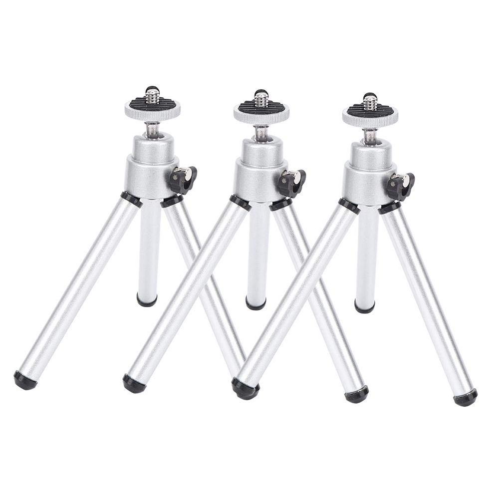 Alomejor Telescope Tripod, Lightweight mini Foldable Pocket Tripod Aluminium Alloy for Bird Watching Travel Photography Amateurs
