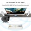 VIVIDSTORM-Long Focus Ambient Light Rejecting Screen,Acoustically Sound Transparent,Motorized Floor-Rising Projection Screen,Compatible with Lumen up to 2500ANSI of Ordinary Projector,VWSDSTPALR72H view 4