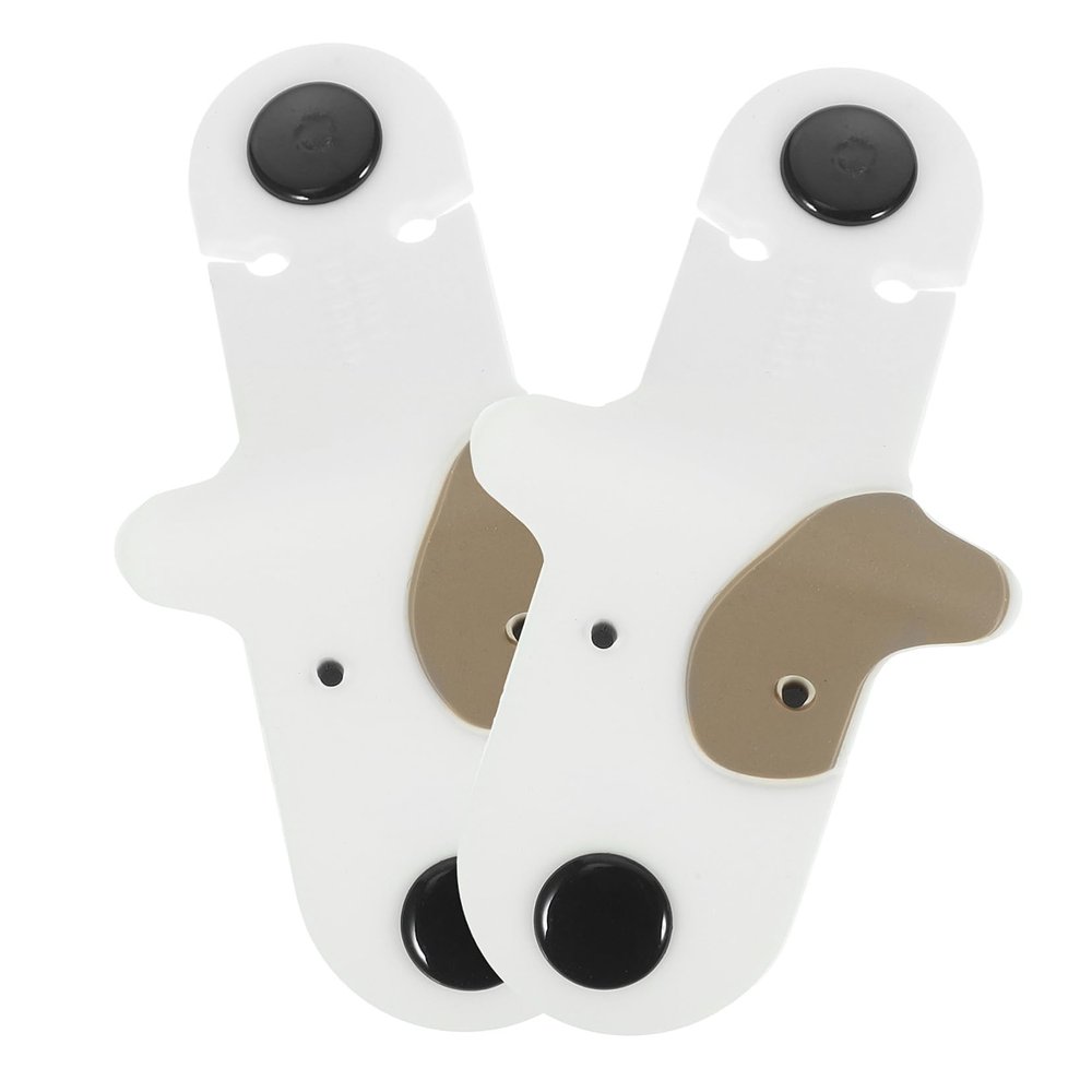 Hemobllo 2pcs Cartoon Rubber Cable Organizer for Usb Earphones Easy to Use Winder for Tidy Cords for Home Travel