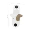 Hemobllo 2pcs Cartoon Rubber Cable Organizer for Usb Earphones Easy to Use Winder for Tidy Cords for Home Travel view 2