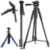Ultimaxxs Tripod Bundle Includes: 75 Tripod, 72 Monopod, 12 Gripster and Pistol Grip for Canon EOS Rebel T5,T5i,T6, T6i, T6s,T7,T7i, 60D, 70D, 80D,90D,7D Mark II,5D Mark III,5D Mark IV, and More view 1