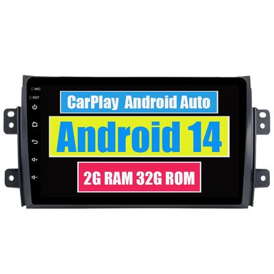 RoverOne Car Stereo Radio for Suzuki SX4 2006-2011 Android Multimedia Player GPS Navigation Touch Screen Bluetooth WiFi DSP CarPlay Android Auto