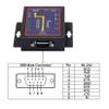 CERRXIAN RS232 to Ethernet Serial Device Server, 1 Port RS 232 DB9 Serial to Ethernet TCP IP Device Server Converter view 3