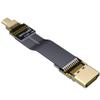ADT-LINK FPV Cable for HDMI Micro Mini Flat Camera Connector 5cm-50cm Flexible Wire Line 18Gbps 4K@50/60 2160p for HDMI2.0 for FPV Camera (15cm,A1-D1) view 1