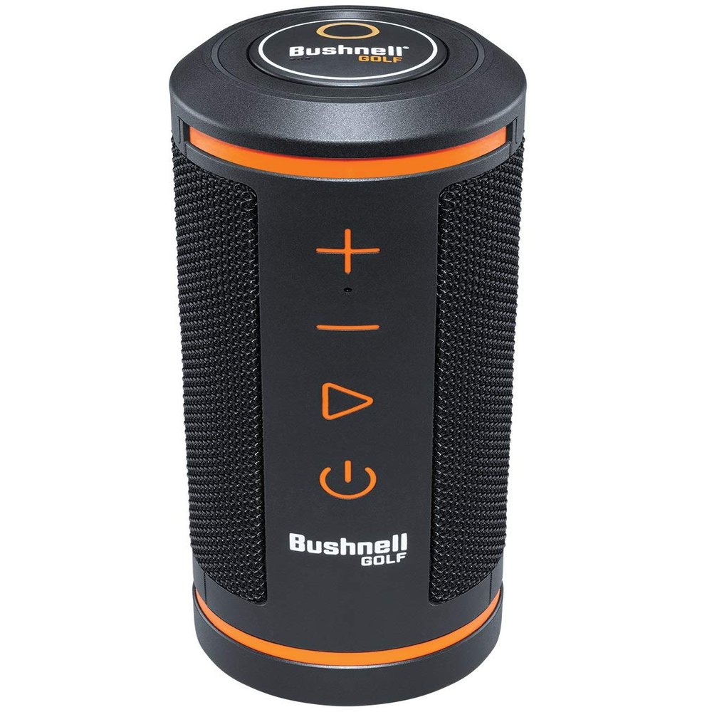 Bushnell Wingman HD 2026 Golf GPS Speaker Bundle - 3.5 Color HD Touchscreen, 360 Audio, 2 x 10 Watt Speakers, BITE Mount with PlayBetter Portable Charger & Protective Wingman Pouch ASIN