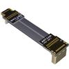 ADT-LINK FPV Cable for HDMI Micro Mini Flat Camera Connector 5cm-50cm Flexible Wire Line 18Gbps 4K@50/60 2160p for HDMI2.0 for FPV Camera (30cm,A3-D2) view 1