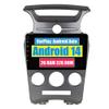RoverOne Car Stereo Radio for Kia Carens 2007 2008 2009 2010 2011 Android Multimedia Player GPS Navigation Touch Screen Bluetooth WiFi DSP CarPlay Android Auto (Manual Air-Conditioner) view 1