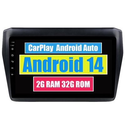 RoverOne Car Stereo Radio for Suzuki Swift 2017 2018 2019 Android Multimedia Player GPS Navigation Touch Screen Bluetooth WiFi DSP CarPlay Android Auto