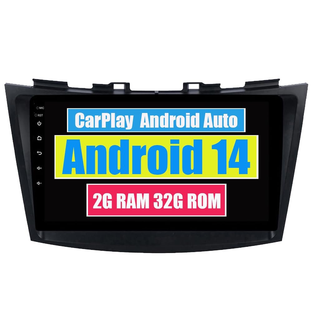 RoverOne Car Stereo Radio for Suzuki Swift Ertiga 2011-2016 Android Multimedia Player GPS Navigation Touch Screen Bluetooth WiFi DSP CarPlay Android Auto