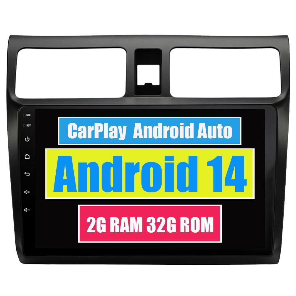 RoverOne Car Stereo Radio for Suzuki Swift 2005-2010 Android Multimedia Player GPS Navigation Touch Screen Bluetooth WiFi DSP CarPlay Android Auto