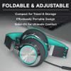 ARTIX CL750 Wired Headphones with Mic Noise Isolating On-Ear Headphones for Computer and Laptop Wired, Plug in Corded Headphone with Wire (Foldable, Aux Jack 3.5mm) view 2
