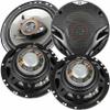Alphasonik AS265P Loudspeakers 2 Pairs of 6.5" 350W Max 3-Way Speakers 4 Ohms Premium Quality Audio Door Speakers for Car or Truck Stereo Sound System view 1