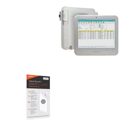 BoxWave Screen Protector Compatible with CyberMed S19 - ClearTouch Anti-Glare (2-Pack), Anti-Fingerprint Matte Film Skin
