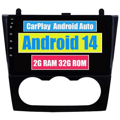 RoverOne Car Stereo Radio for Nissan Teana Altima 2008 2009 2010 2011 2012 Android Multimedia Player GPS Navigation Touch Screen Bluetooth DSP CarPlay Android Auto (Manual Air-Conditioner)