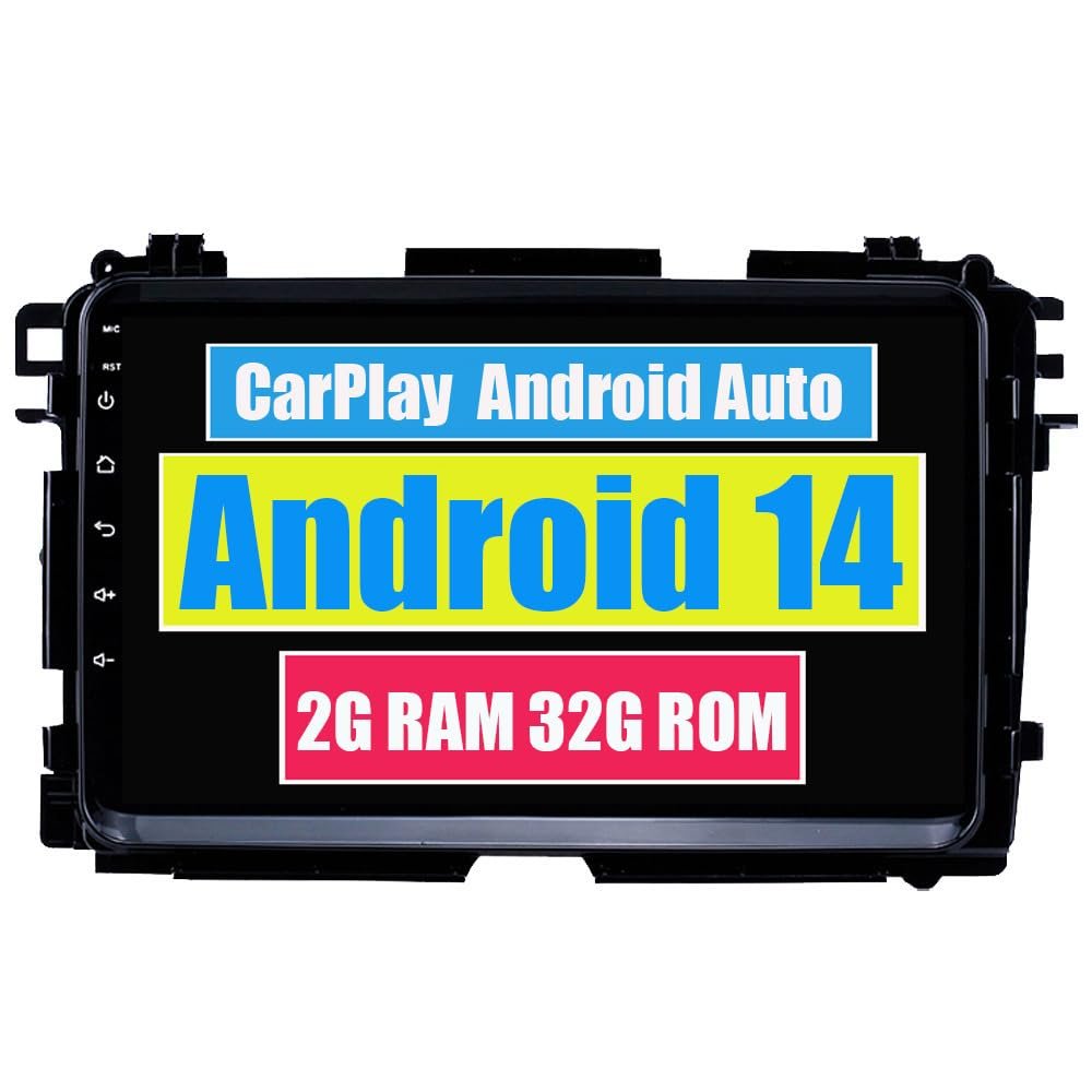 RoverOne Car Stereo Radio for Honda Vezel HRV HR-V 2014 2015 2016 2017 Android Multimedia Player GPS Navigation Touch Screen Bluetooth WiFi DSP CarPlay Android Auto